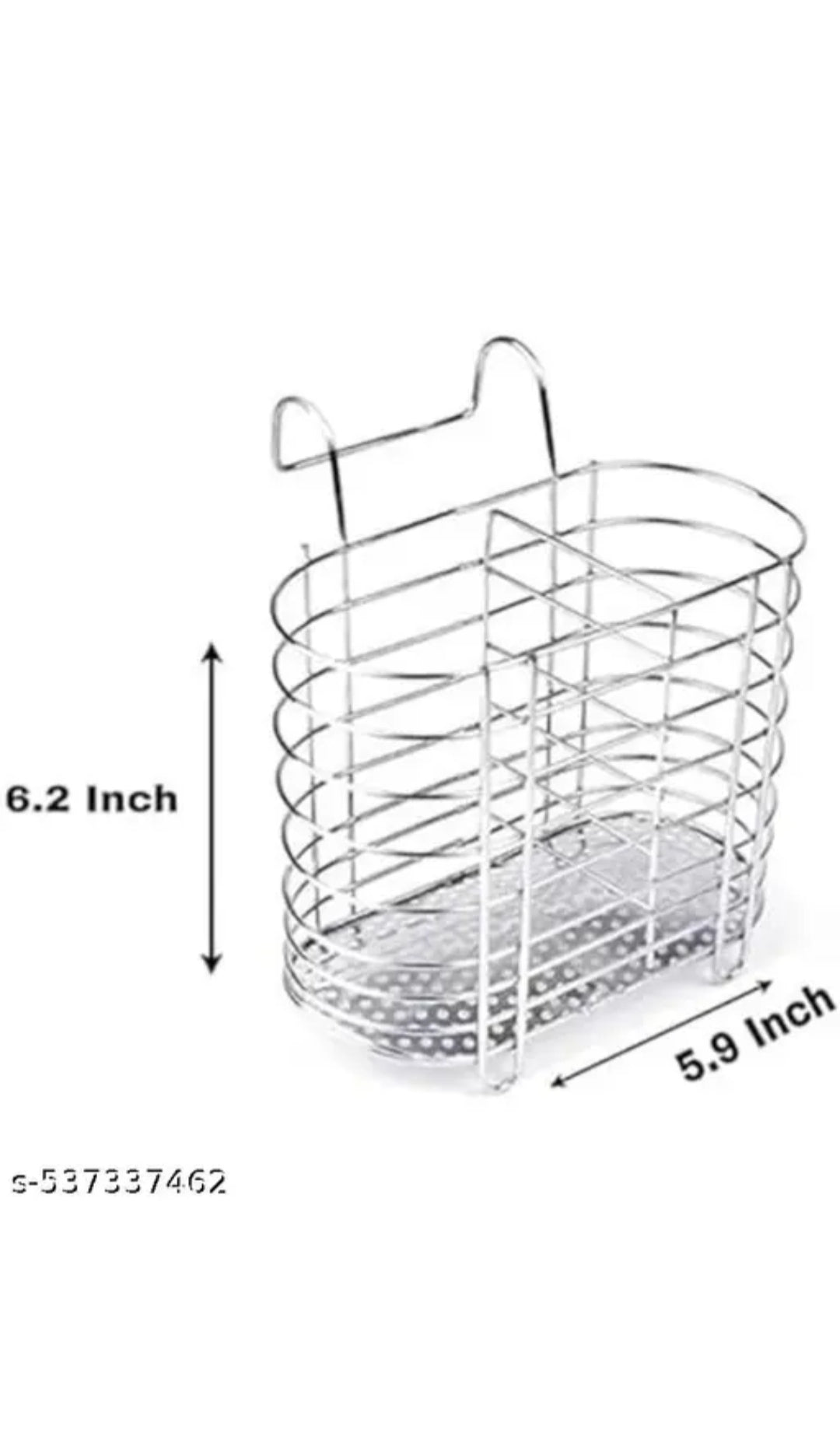 Premium Stainless Steel Cutlery Holder / Kitchen Spoon Stand