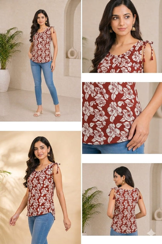 Western fashion design women's top